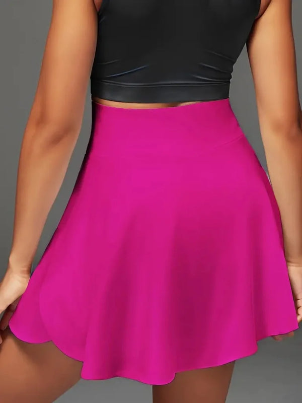 Kadın Yüksek Bel Cepli Sandy Short Etek